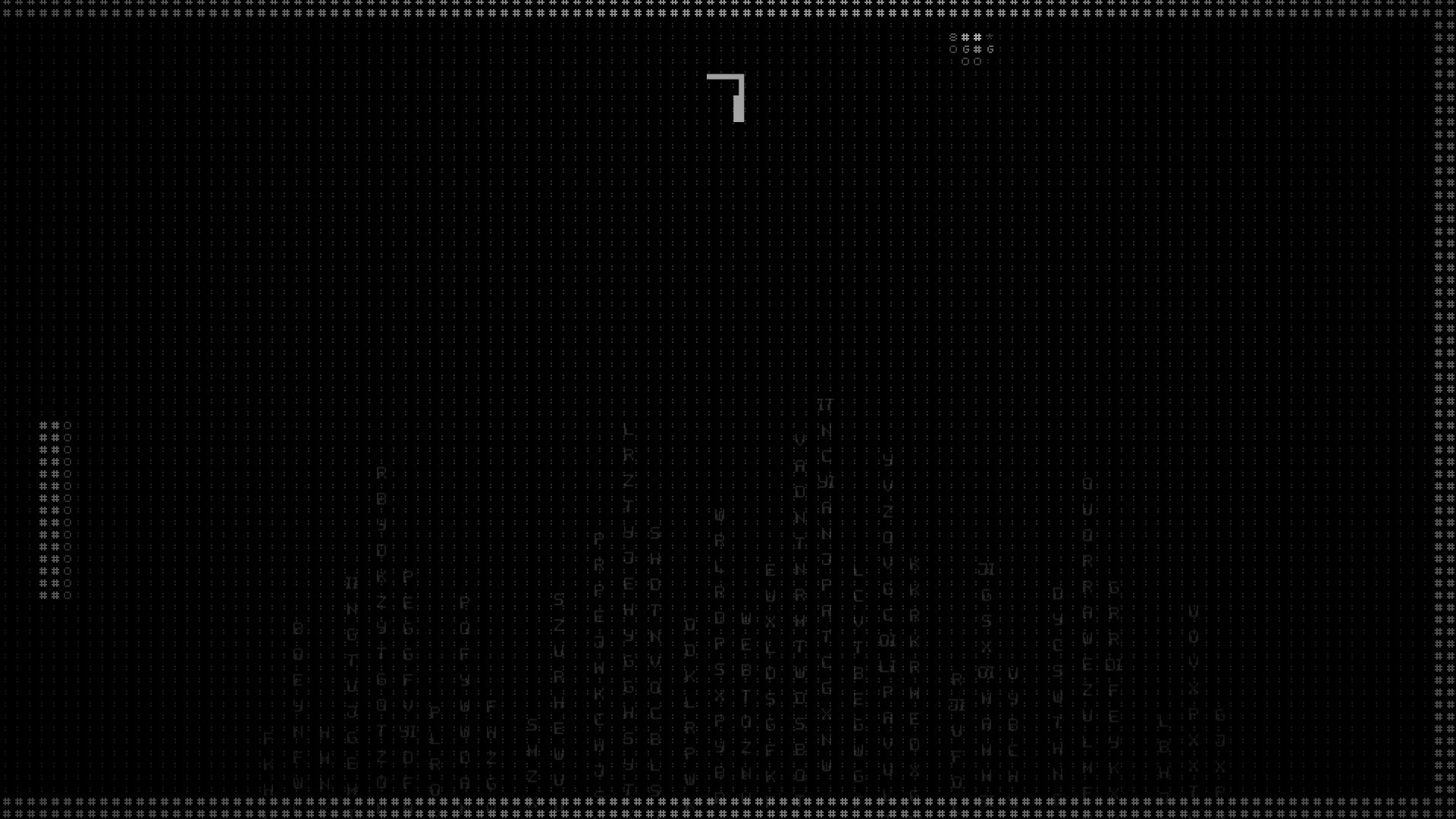 ASCII Game Series: Beginning - кадр 1