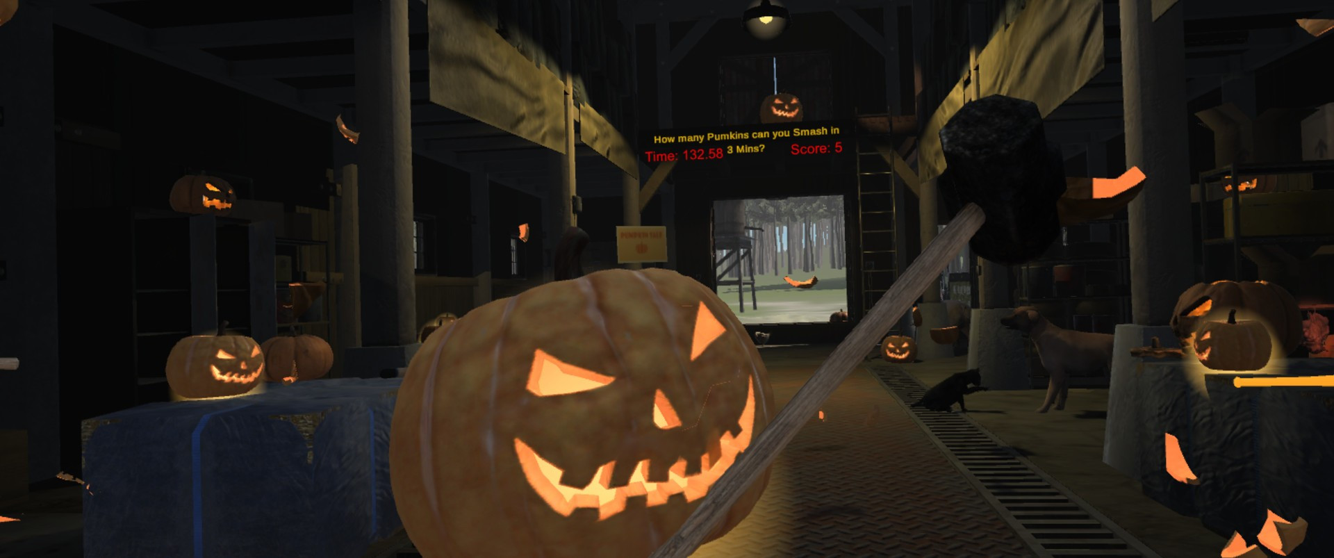 Pumpkin Smasher VR - кадр 3