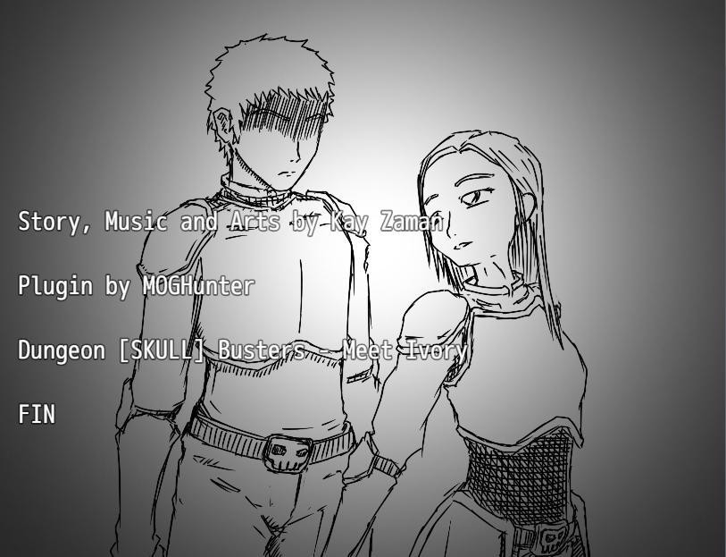 Dungeon [Skull] Busters - Meet Ivory (itch) - кадр 1