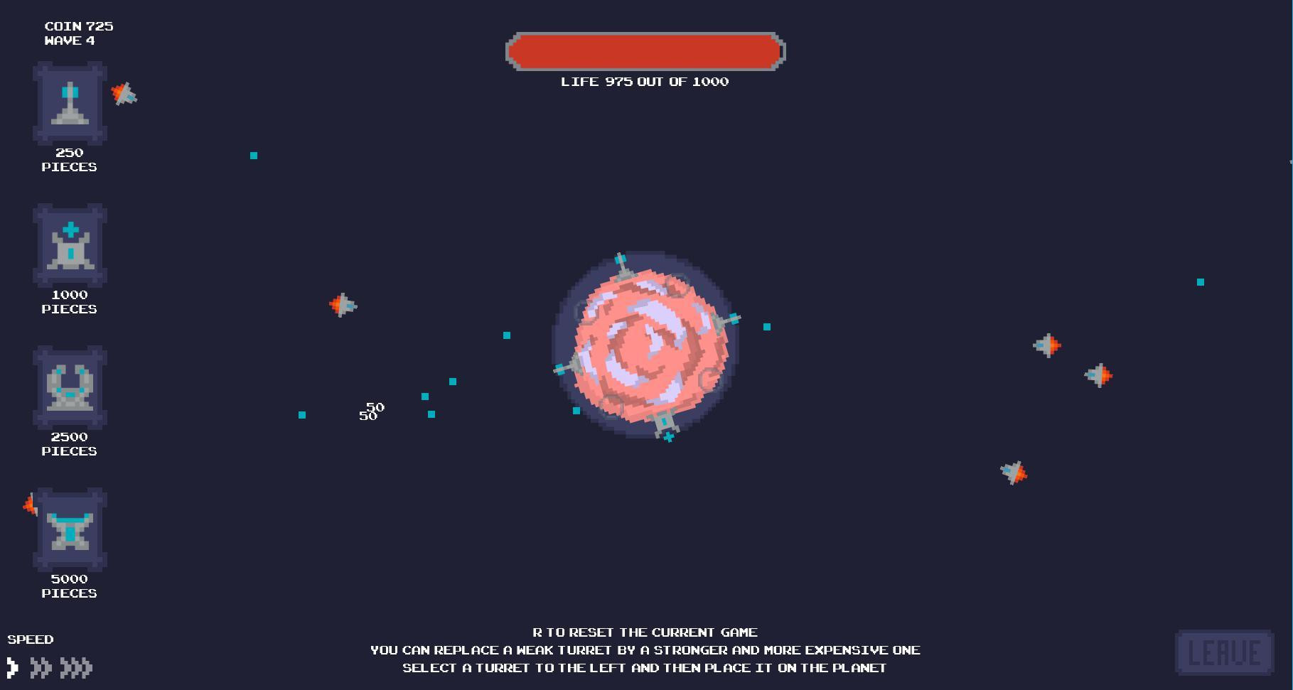 Planet Defender (itch) (siwrx) - кадр 1