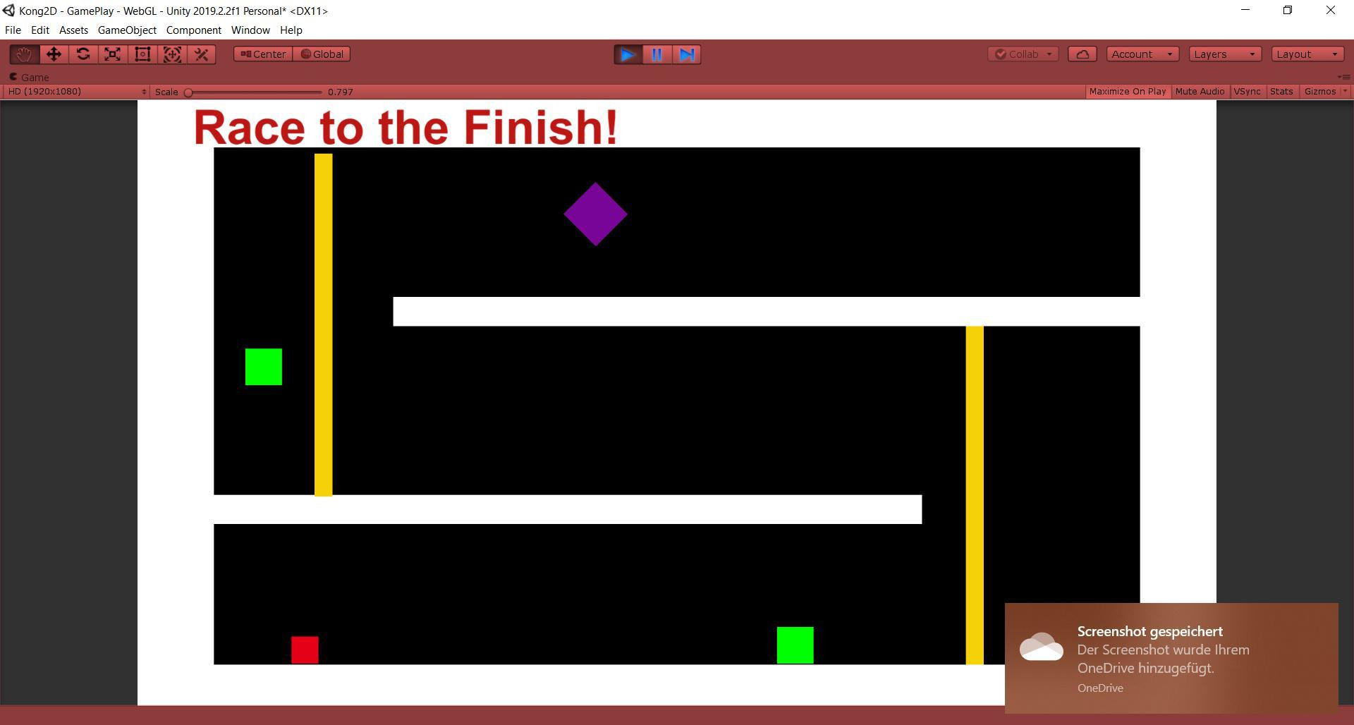 Kong2D made with primitives (itch) - кадр 1