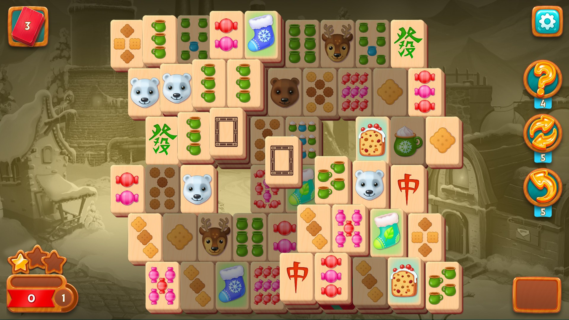 Mahjong Fest: Winterland - кадр 4