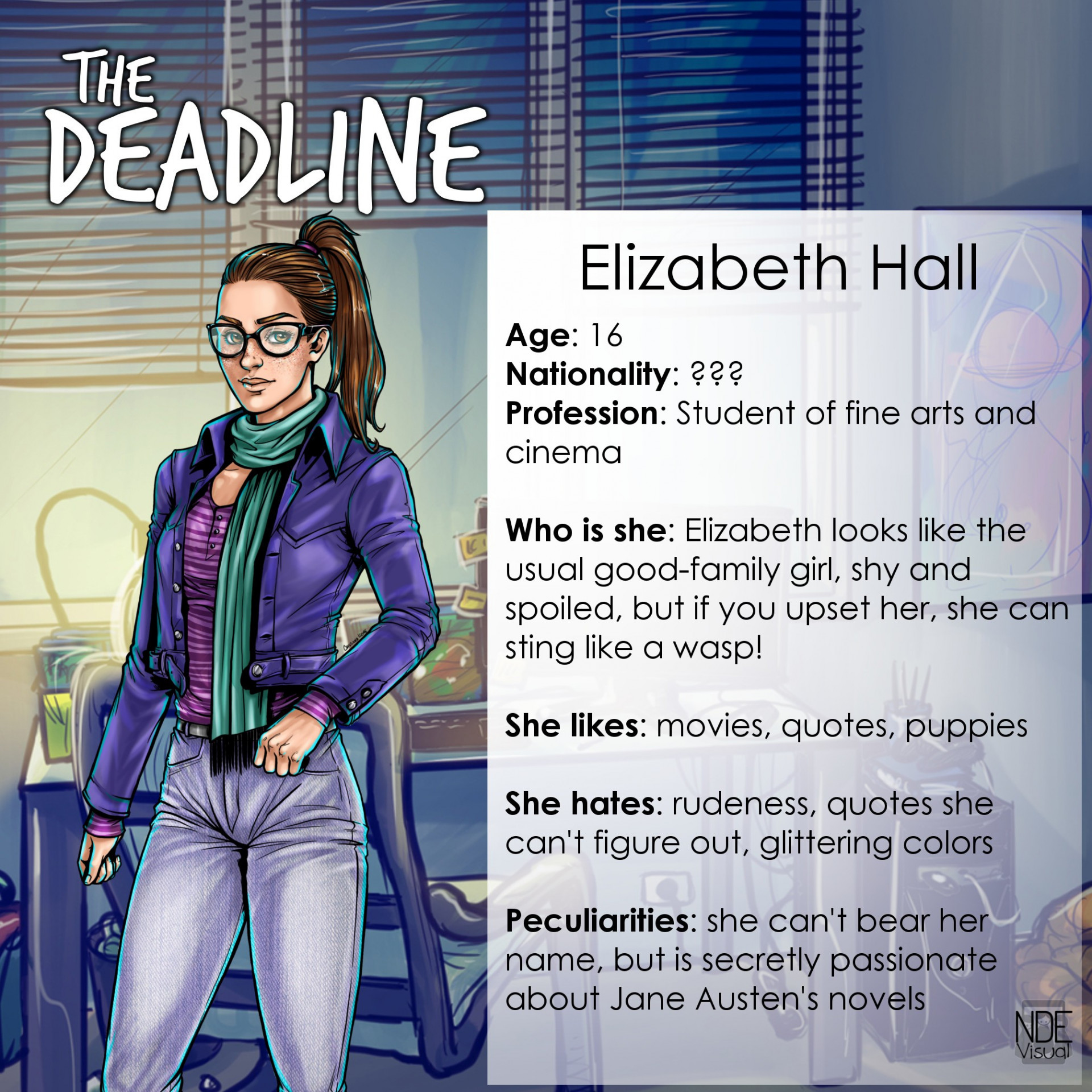 The Deadline - Visual Novel (Demo) (itch) - кадр 3