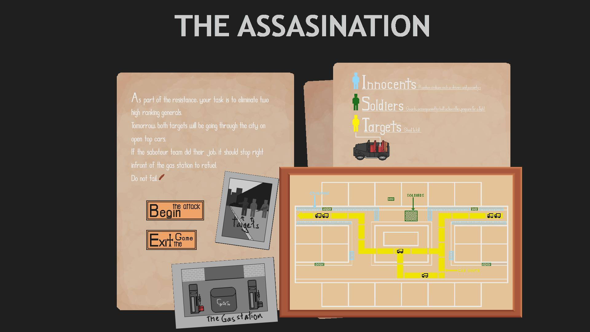 The Assasination (itch) - кадр 1