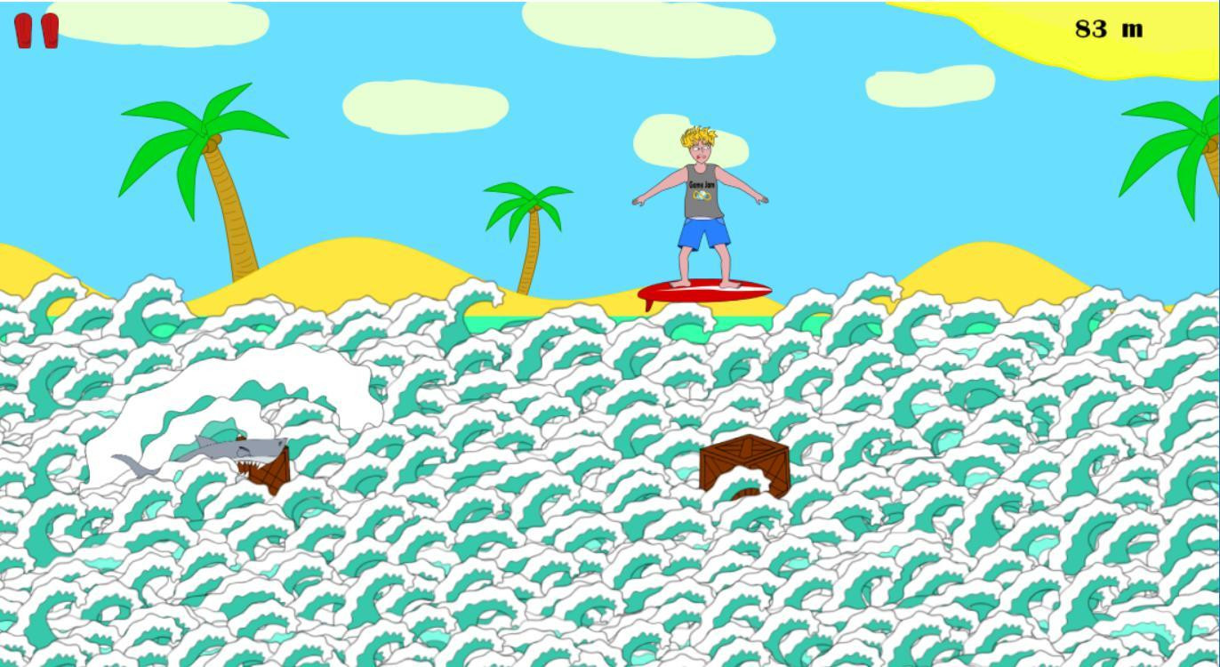 Shark'n Surf (itch) - кадр 2