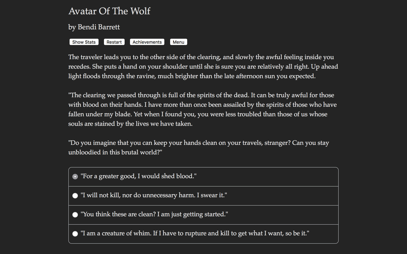 Avatar Of The Wolf - кадр 2