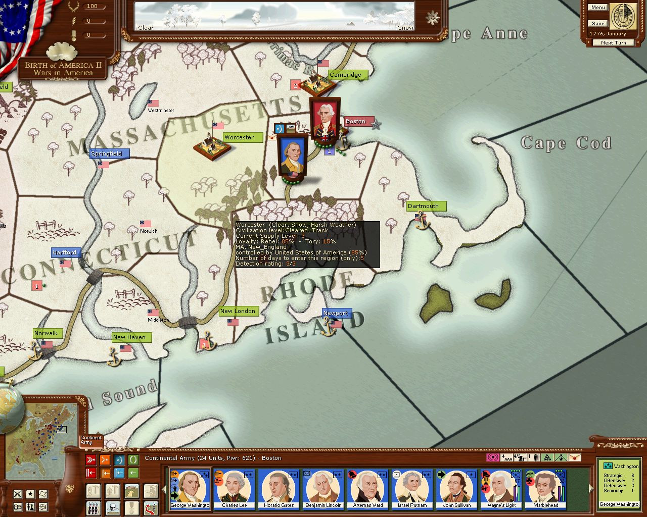 Birth of America 2: Wars in America - кадр 6