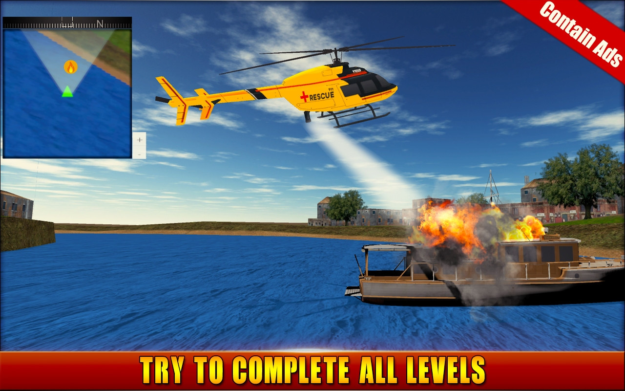 American Rescue Helicopter Simulator 3D (itch) - кадр 2