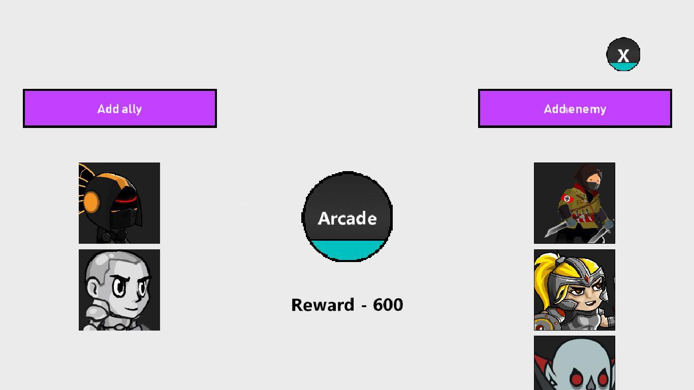 Chaos fight Battle Arena (itch) - кадр 2
