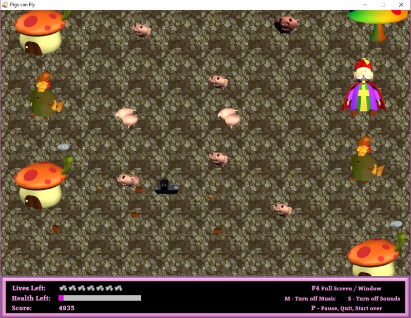 Pigs can Fly (itch) - кадр 3