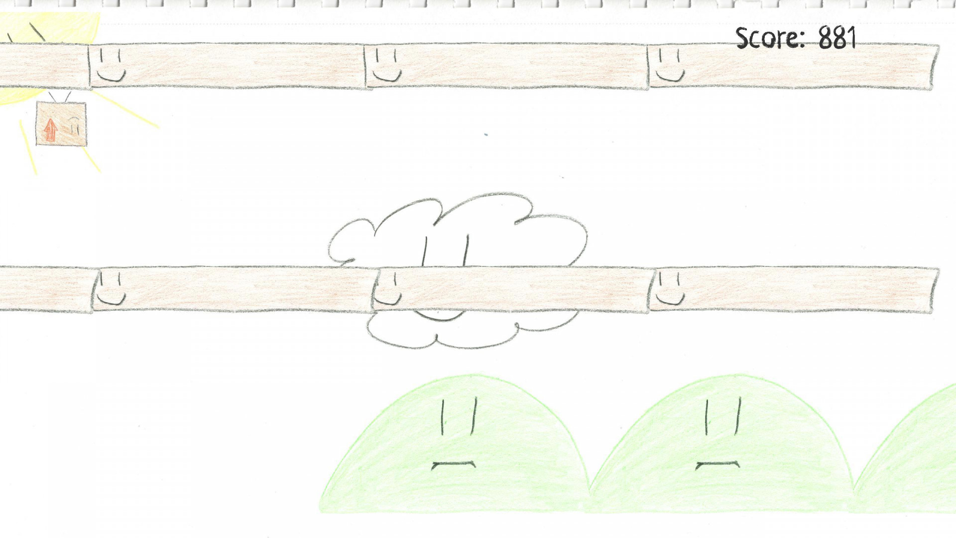 Buck's Gravity-Shifting Escape from Dood's Shapes (itch) - кадр 4