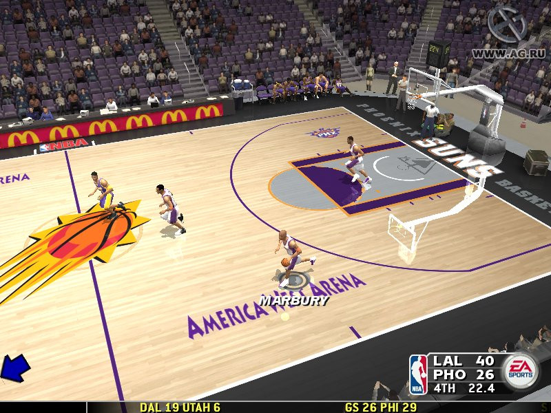 NBA Live 2004 - кадр 8