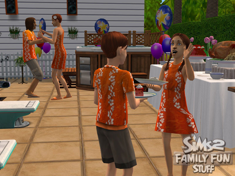 The Sims 2: Family Fun Stuff - кадр 6