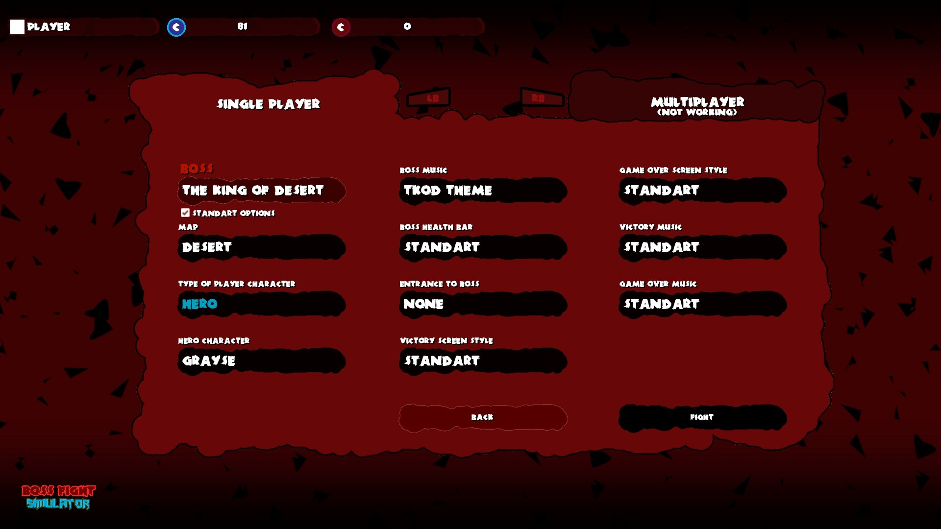 Boss Fight Simulator (Pre-Alpha) (itch) - кадр 1