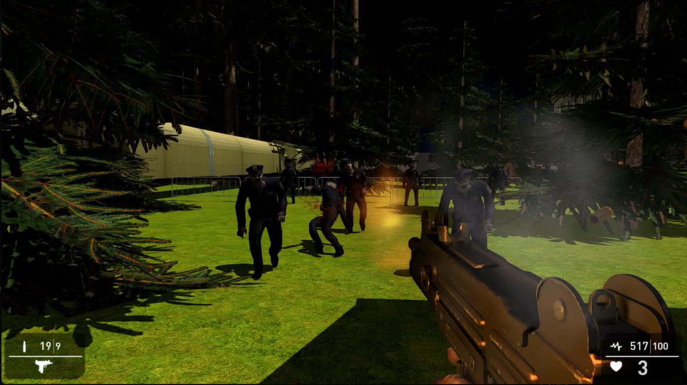 The Zombie Problem (Singleplayer FPS Campaign (itch) - кадр 2
