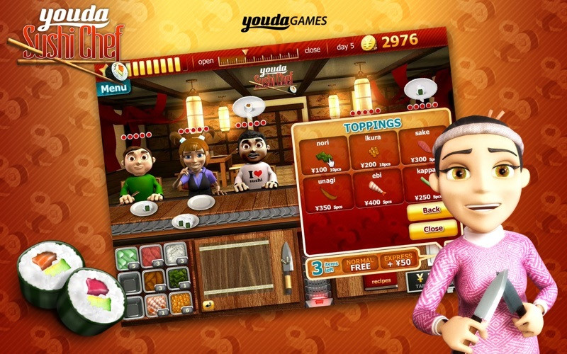 Youda Sushi Chef - Lite - кадр 6
