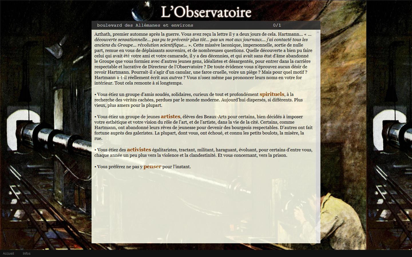 L'Observatoire (itch) - кадр 2