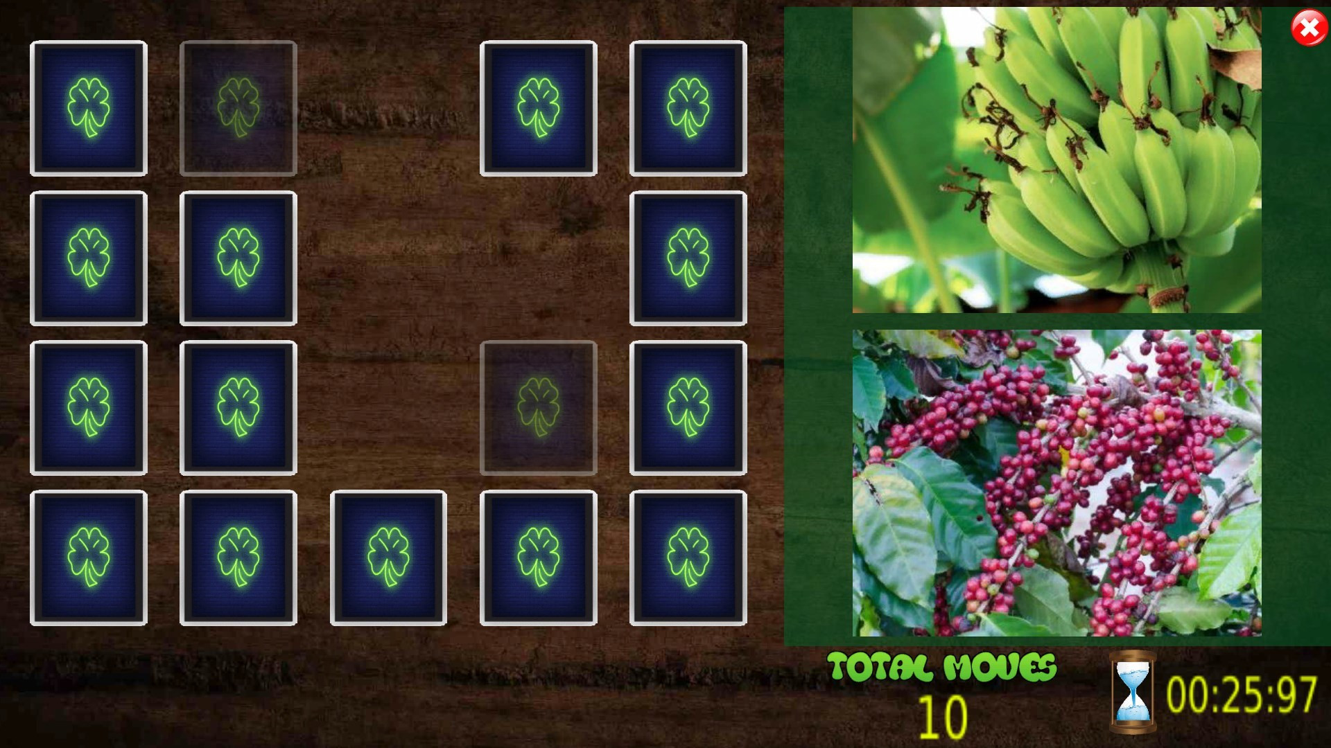 All Vegetals Pairs Memory Game (itch) - кадр 2