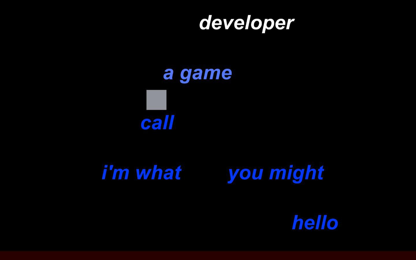 All I Wanted Was To Make A Game (itch) - кадр 1