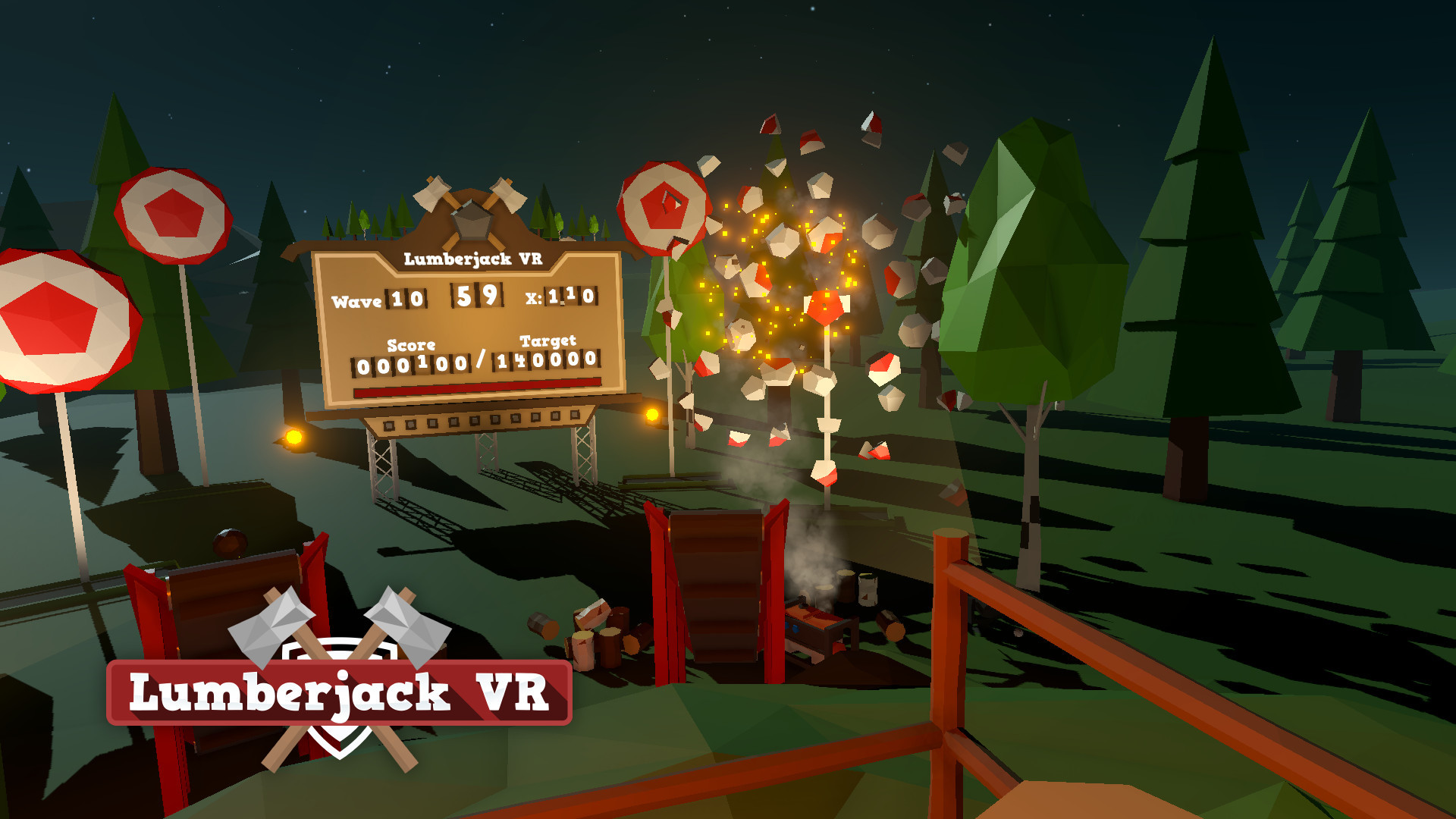 Lumberjack VR - кадр 2