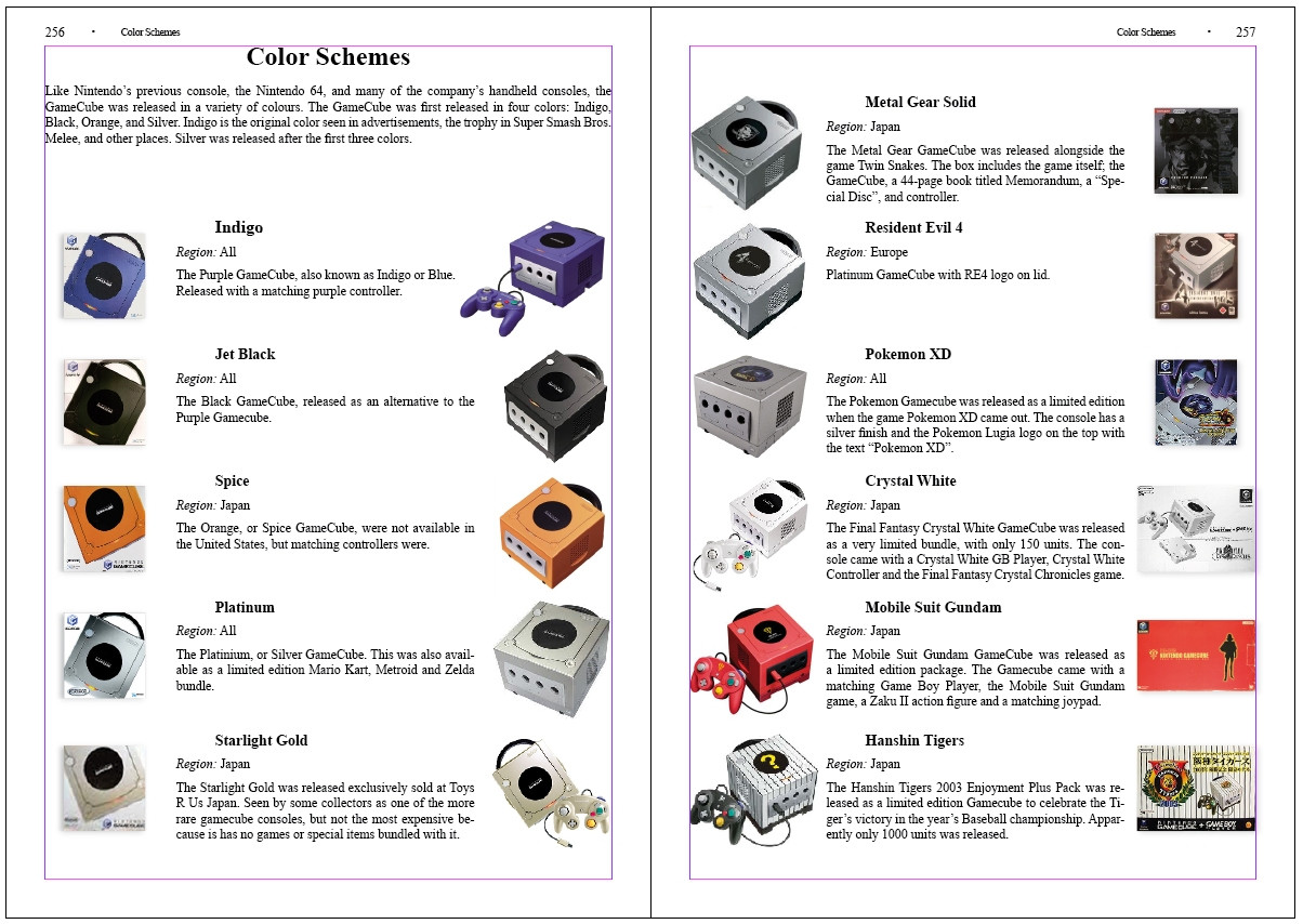 the GameCube Encyclopedia Book (itch) - кадр 2
