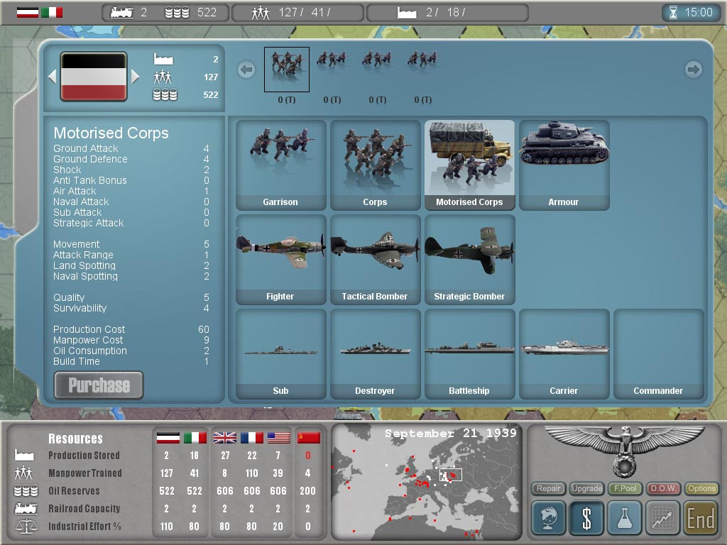 Commander: Europe at War - кадр 11