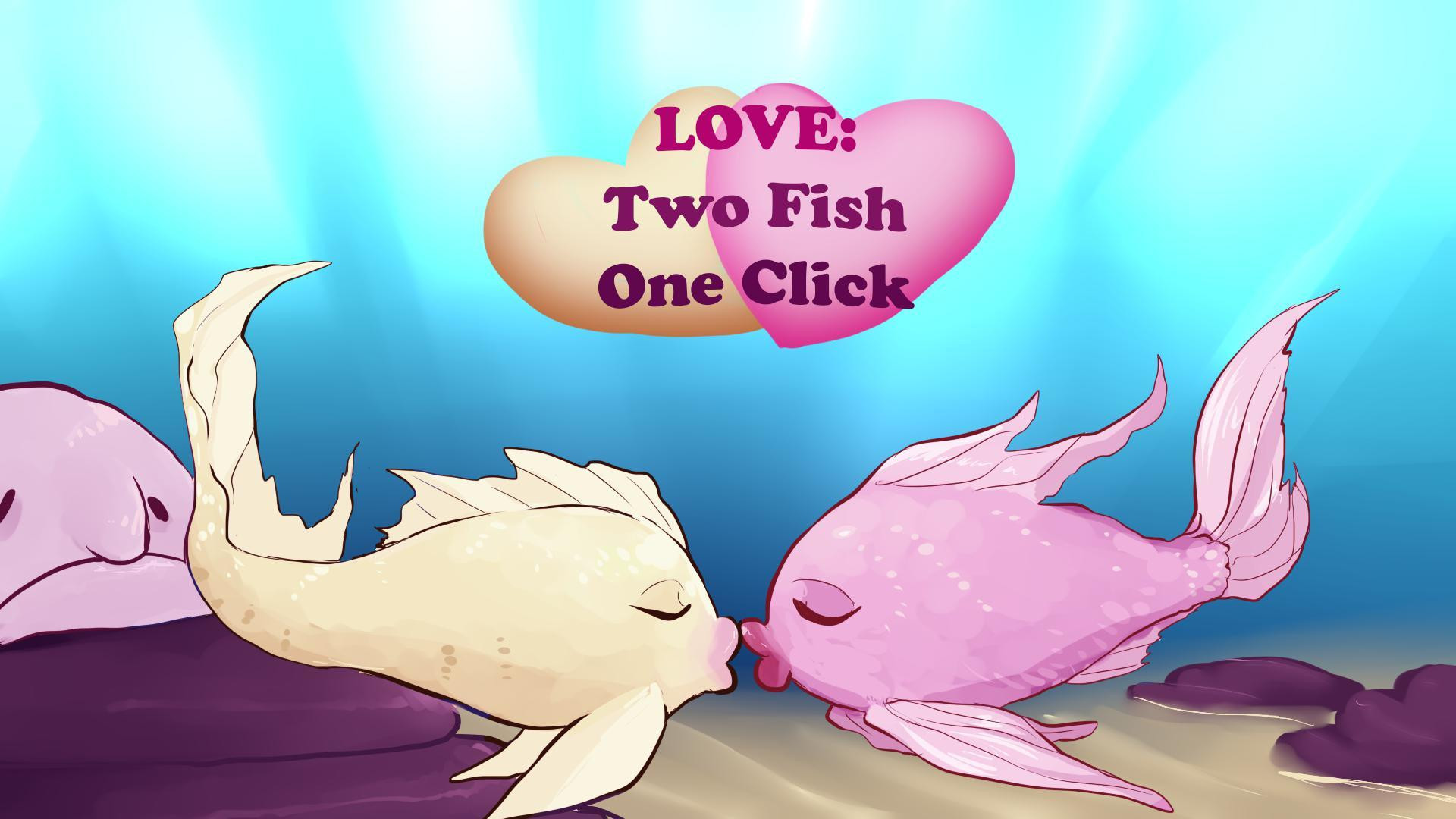 Love Two fish One click år. 1 (itch) - кадр 1