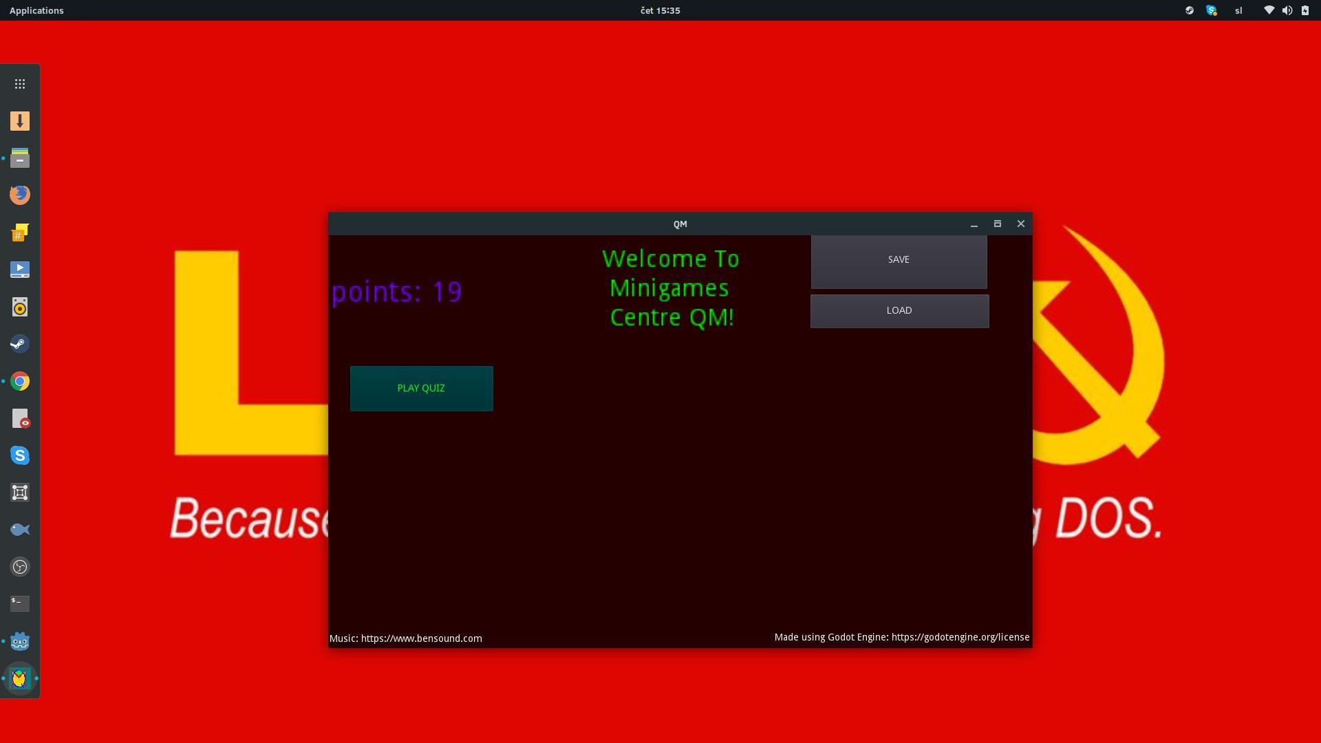 QM Minigames Centre (itch) - кадр 1