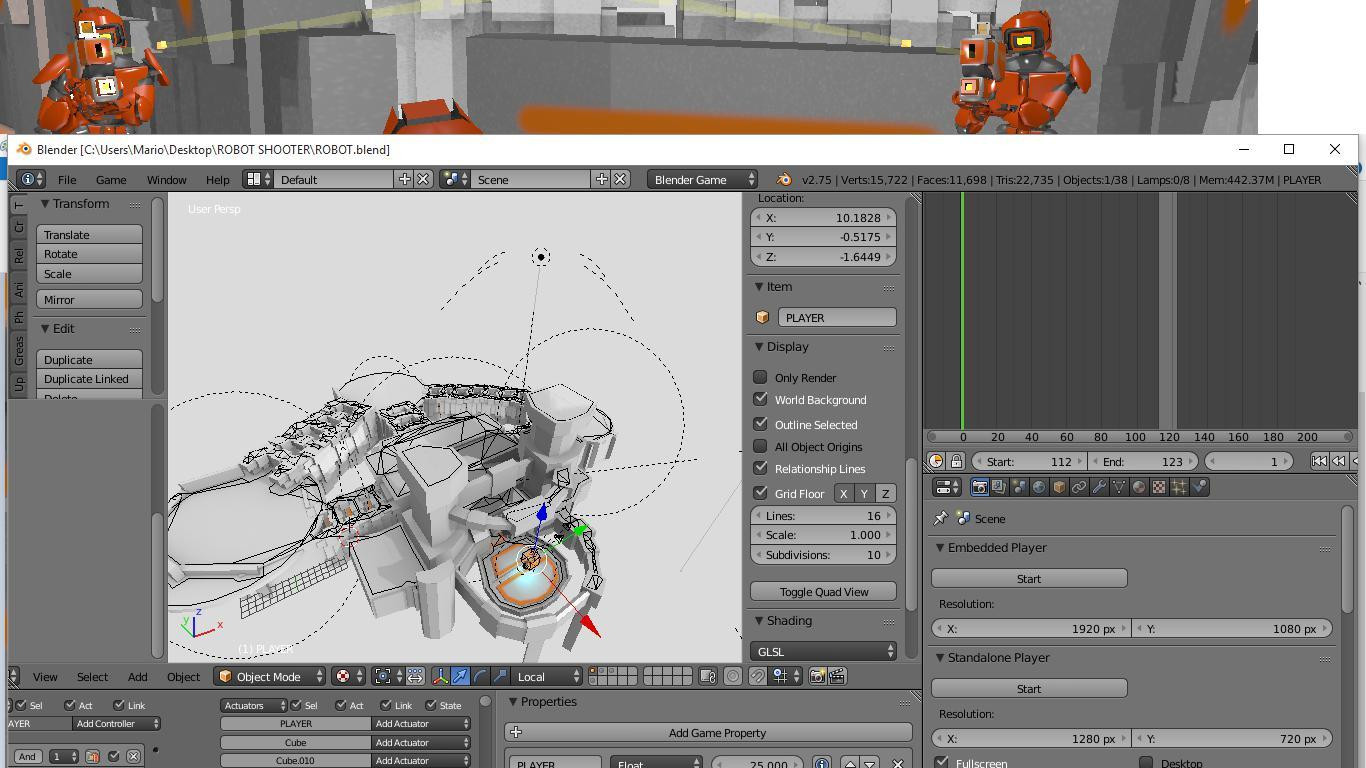 Open Third Person MAKER (itch) - кадр 2