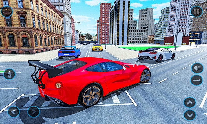 Ultimate Car Driving: Supercar i8 Drift (itch) - кадр 3