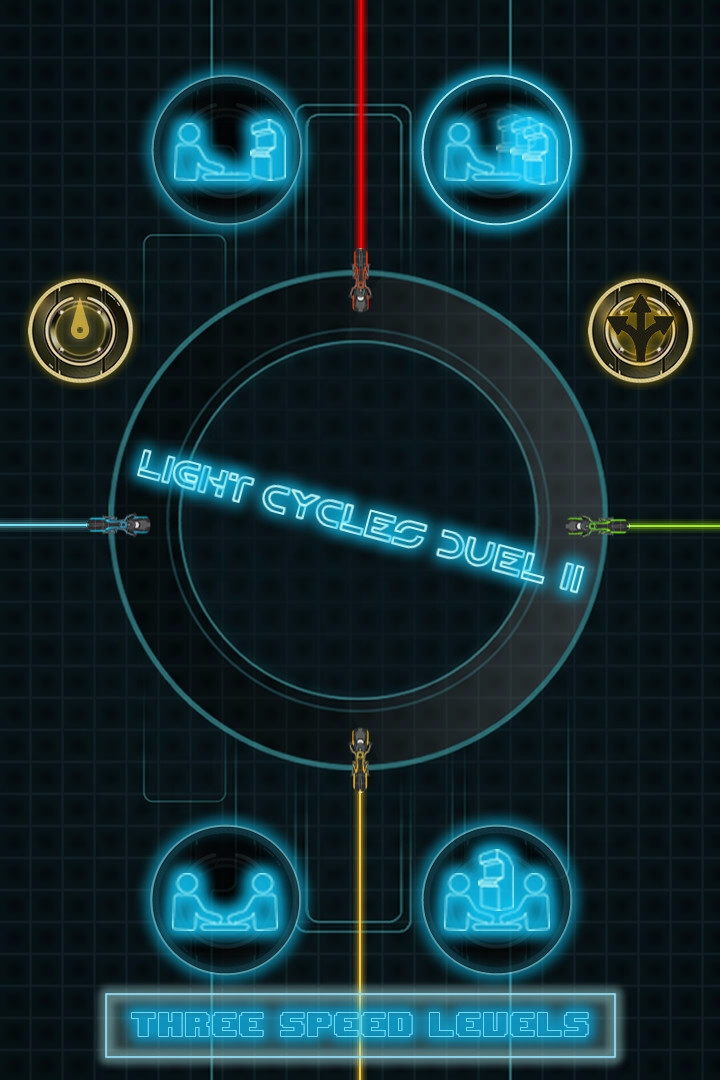 TRON: Light Cycles Duel 2 (itch) - кадр 1
