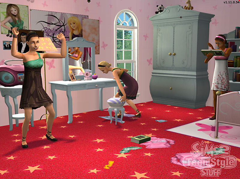 The Sims 2: Teen Style Stuff - кадр 9
