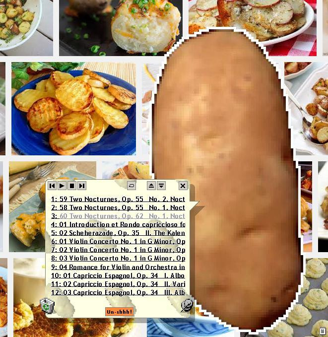 Electric Love Potato Playlist Player (itch) - кадр 1