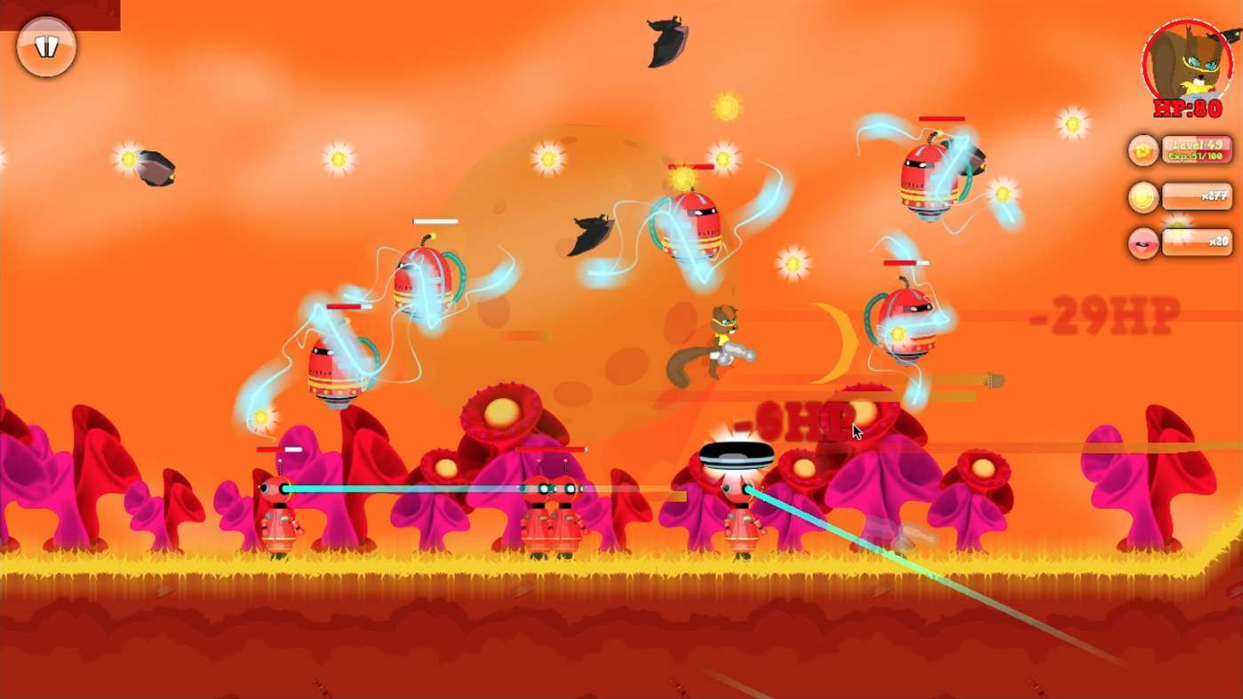 Squirrel Hero & Robots (itch) - кадр 3