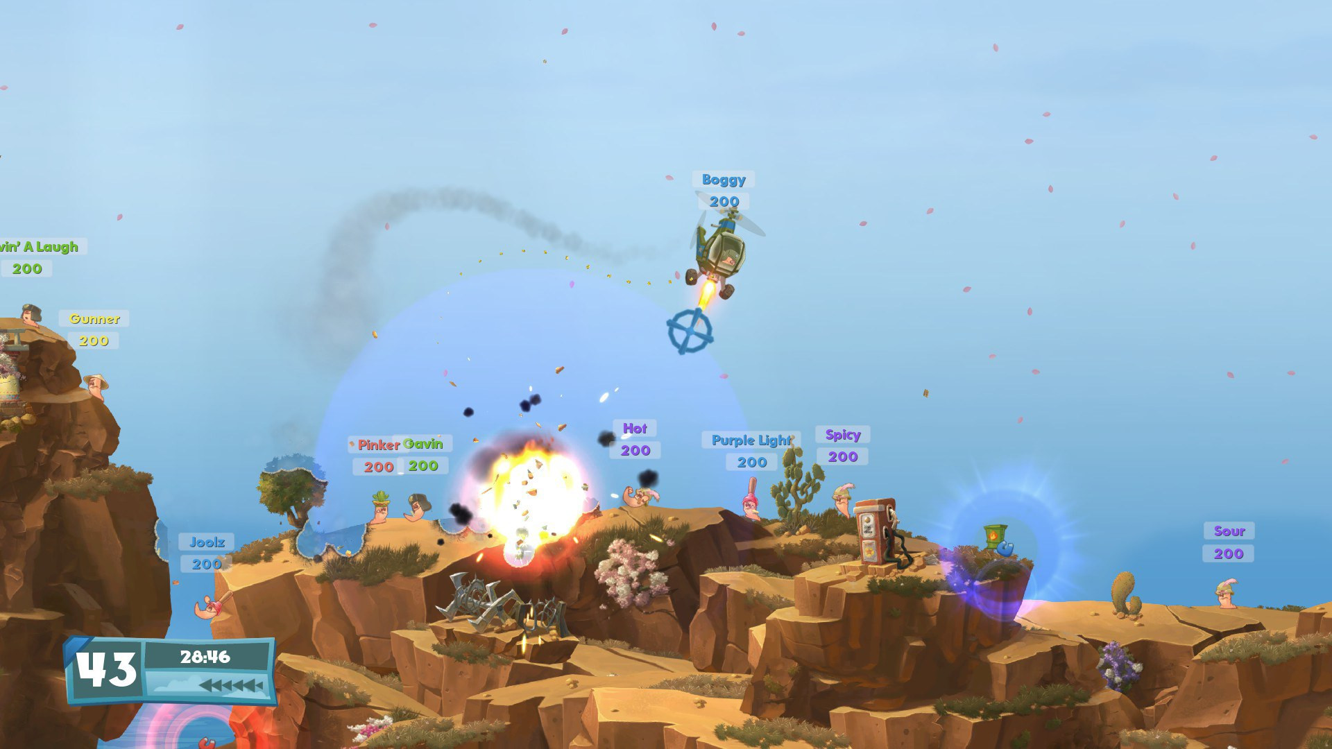 Worms Battlegrounds + Worms W.M.D - кадр 4