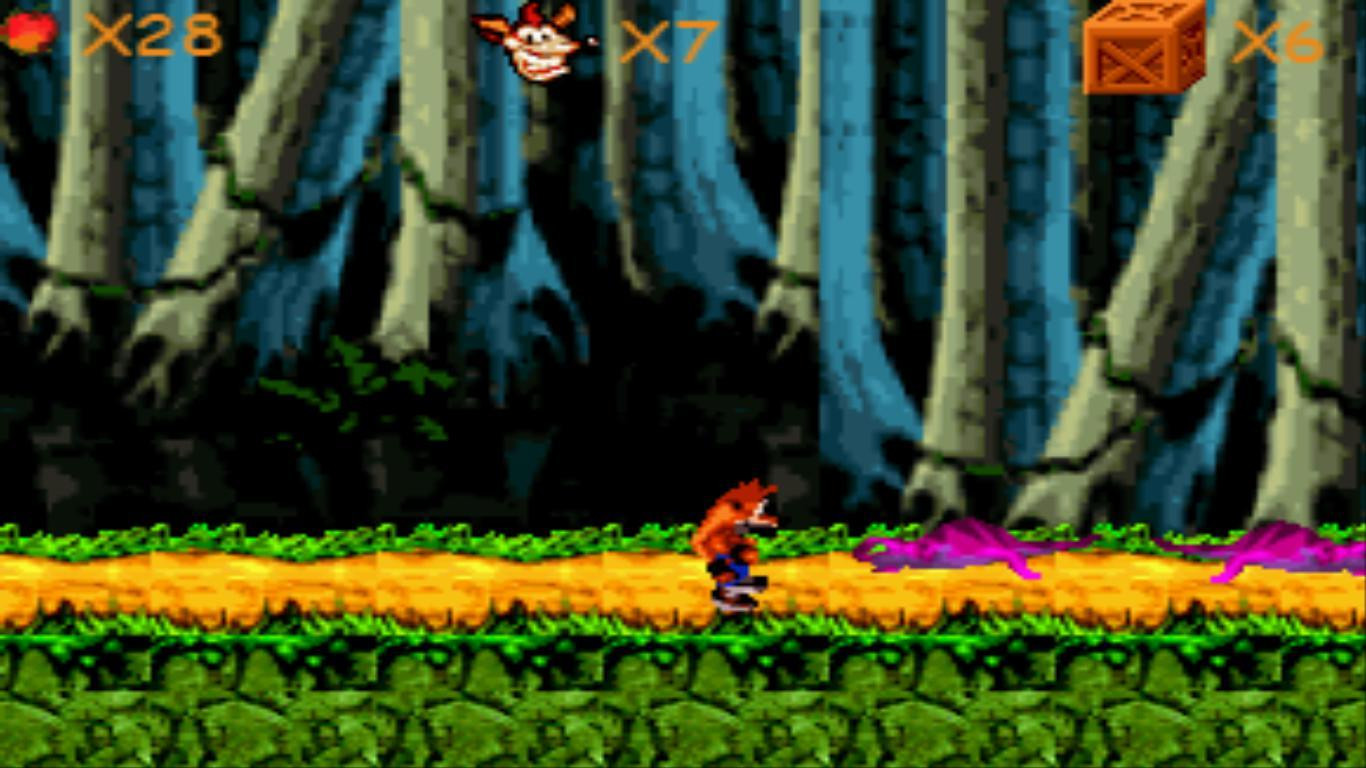 Crash Bandicoot Fangame (itch) - кадр 1