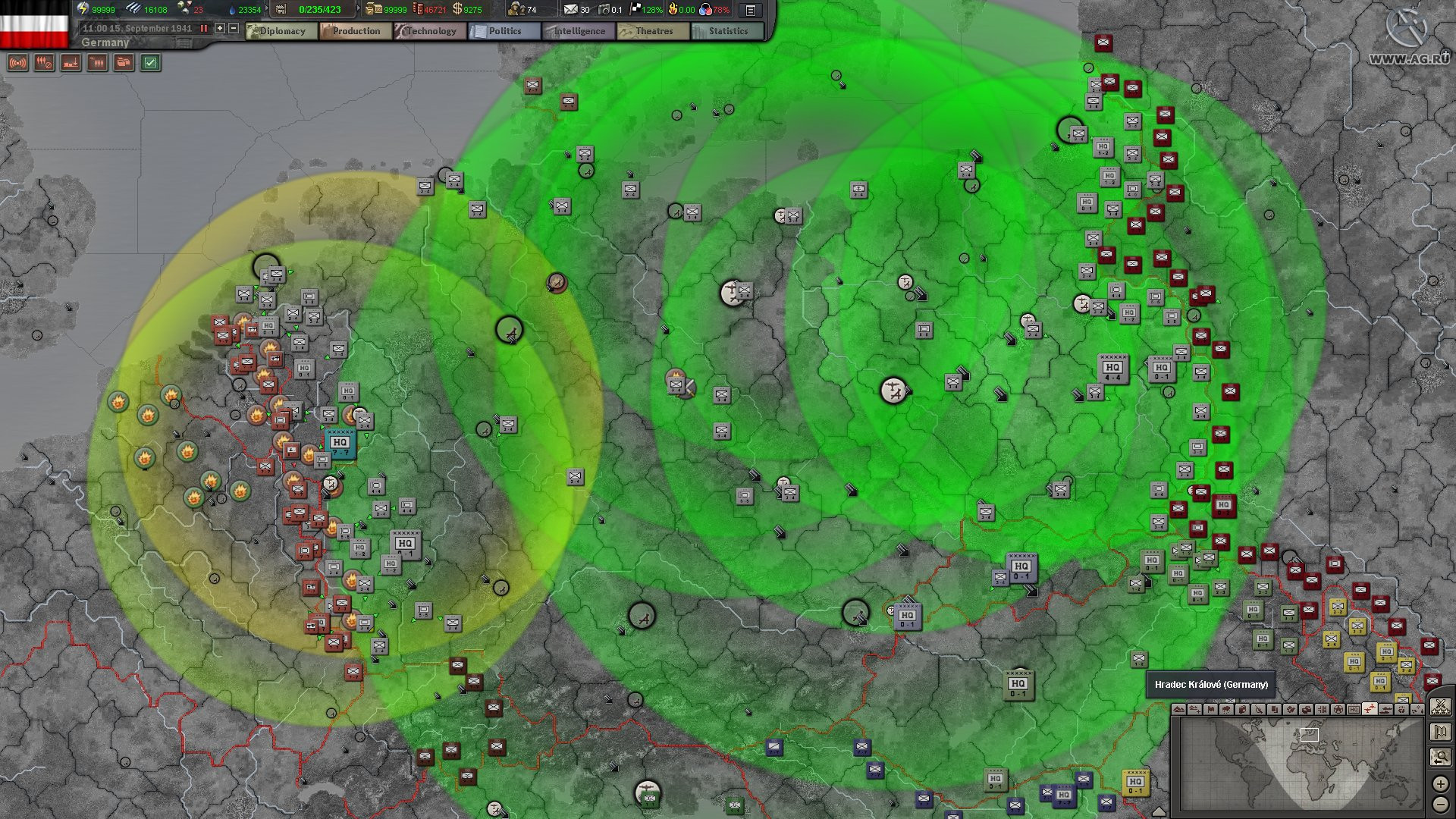 Hearts of Iron III: For the Motherland - кадр 10