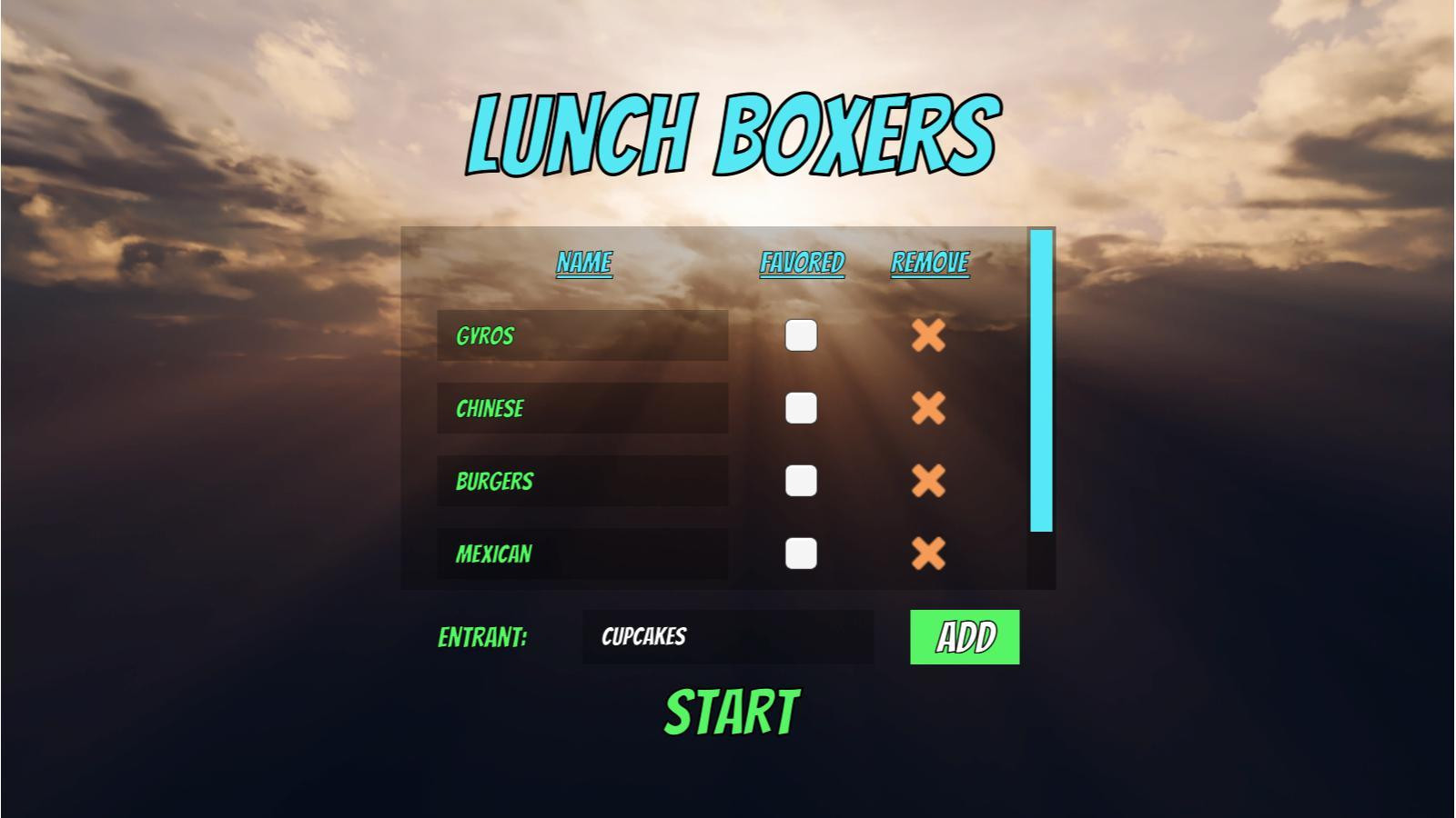 Lunch Boxers (itch) - кадр 1