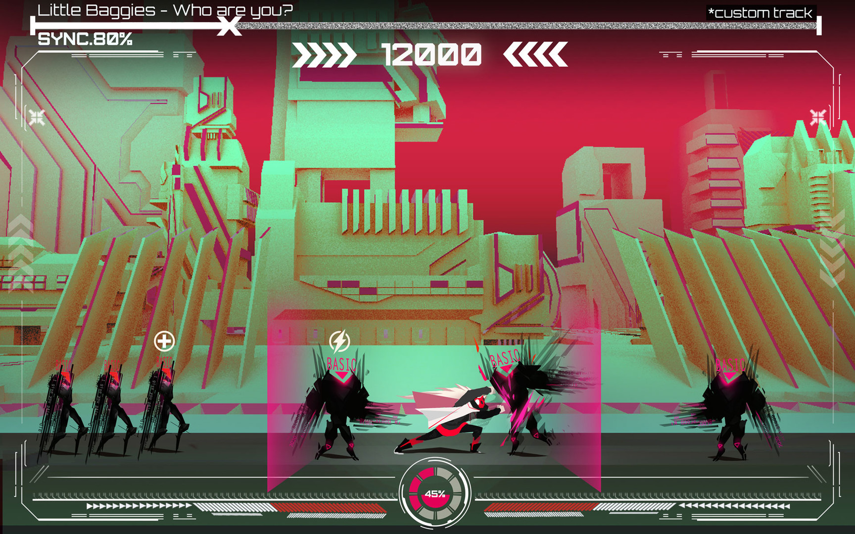 TERRORhythm TRRT - music powered beat 'em up - кадр 2