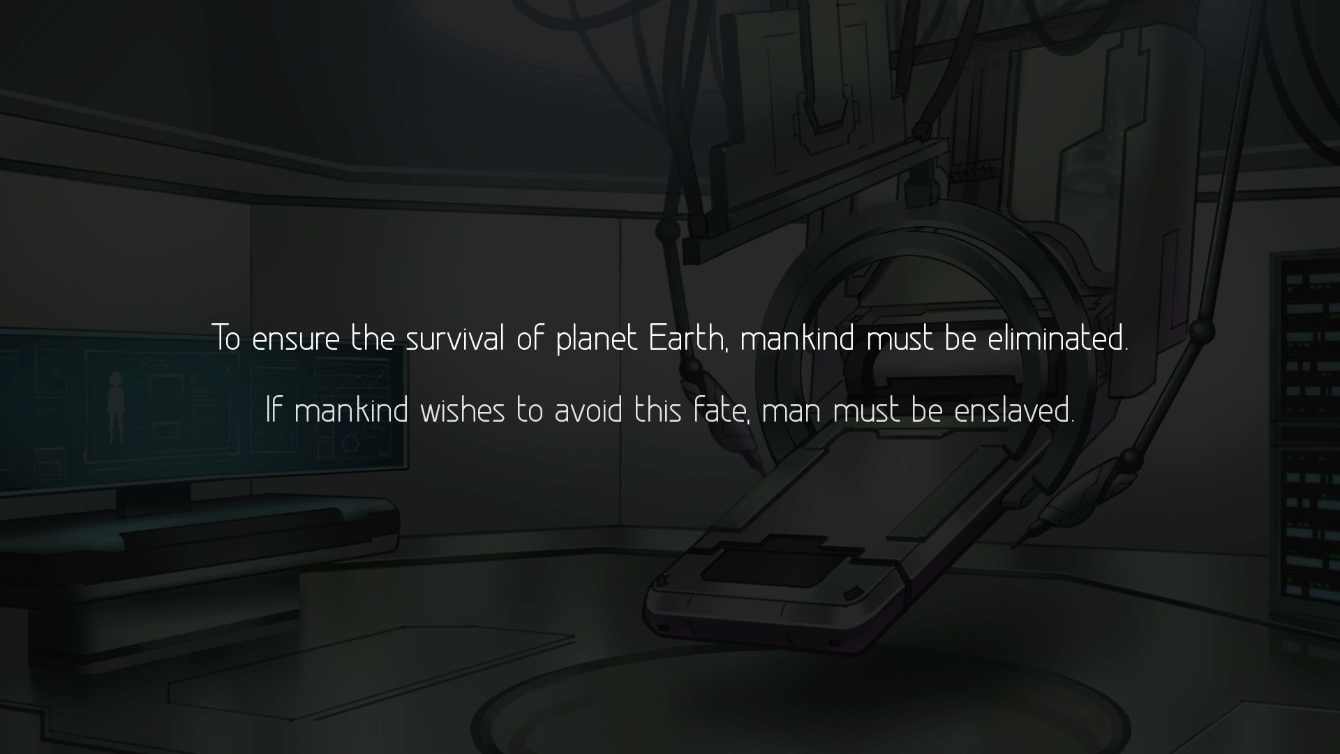 Humanity Must Perish (itch) - кадр 1