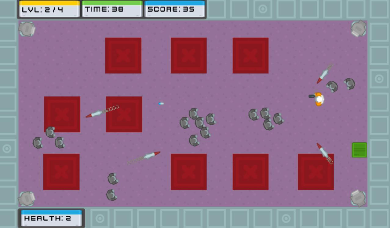 Frost and Fire Arena Blaster (itch) - кадр 3