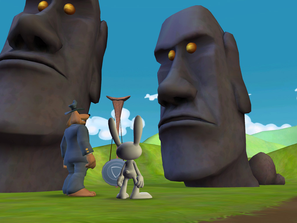 Sam & Max: Episode 202 - Moai Better Blues - кадр 7