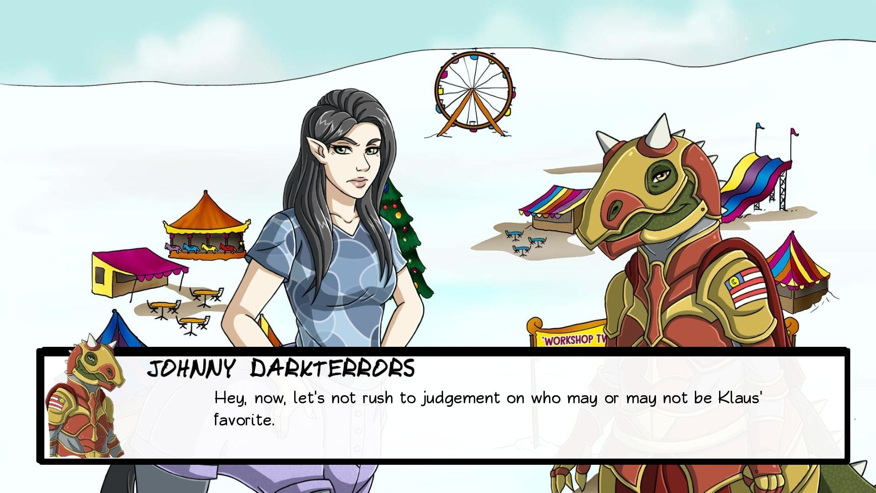 Dashing Dinosaurs & Sexy Centaurs: Winter's Tale - кадр 5