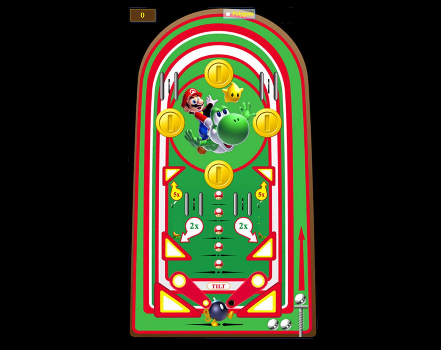 Mario Pinball (itch) - кадр 1