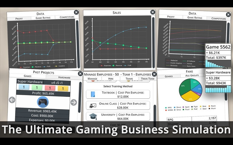 Game Studio Tycoon 3 - The Ultimate Gaming Business Simulation - кадр 4