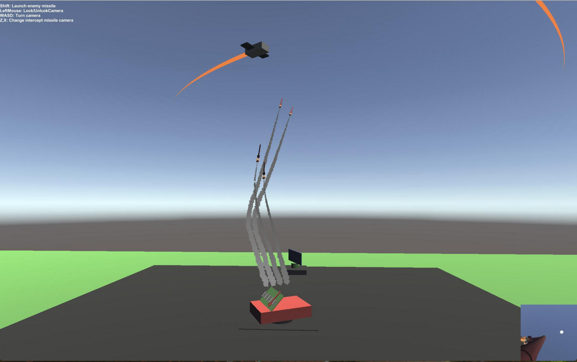 Simple InterceptMissile&TurretBehaviour Demo (itch) - кадр 5