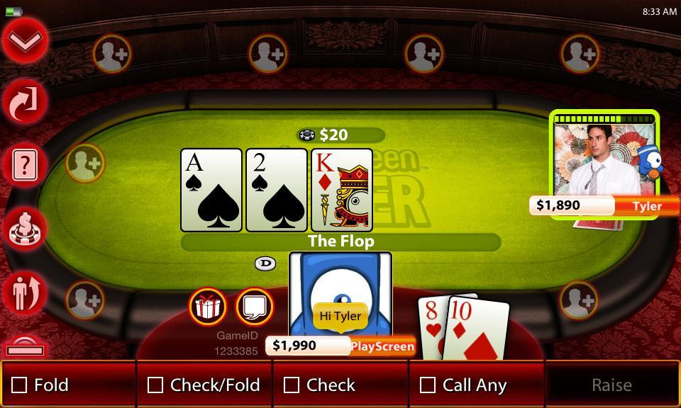 PlayScreen Poker 2 - кадр 2