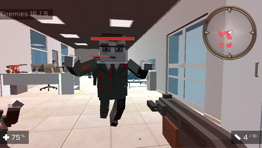 Square Head Zombies 2 - FPS Game - кадр 2