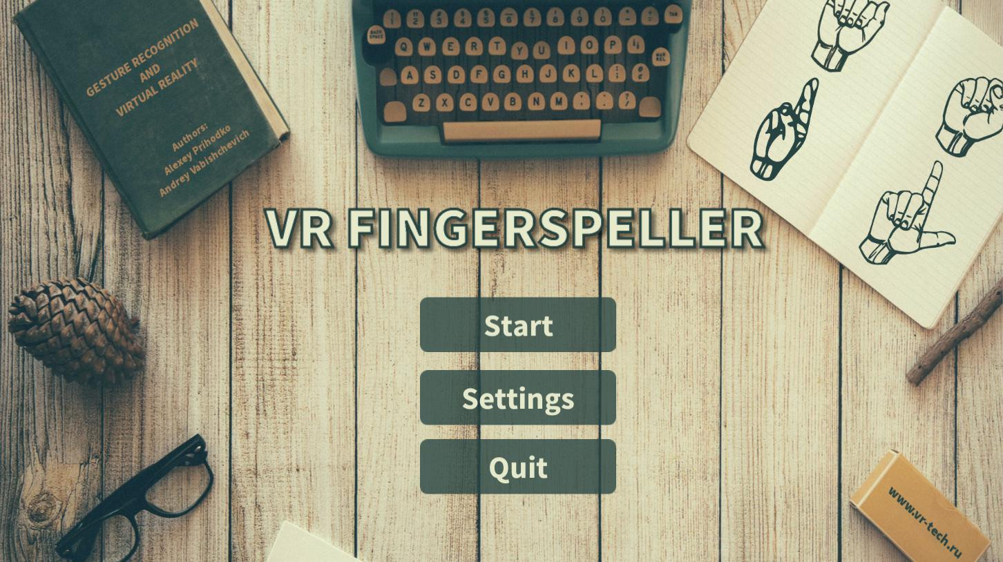 VR Fingerspeller (itch) - кадр 3