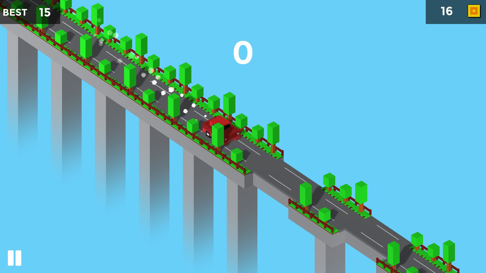 Pixel Traffic: Risky Bridge - кадр 2